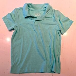 Jumping Beans Aqua Polo Collared Shirt
